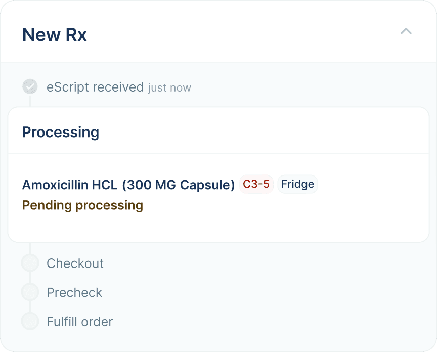 Capsule New RX Workflow